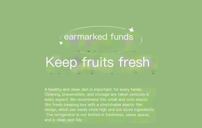 Fruit and vegetable preservation box-Avocado-TPU