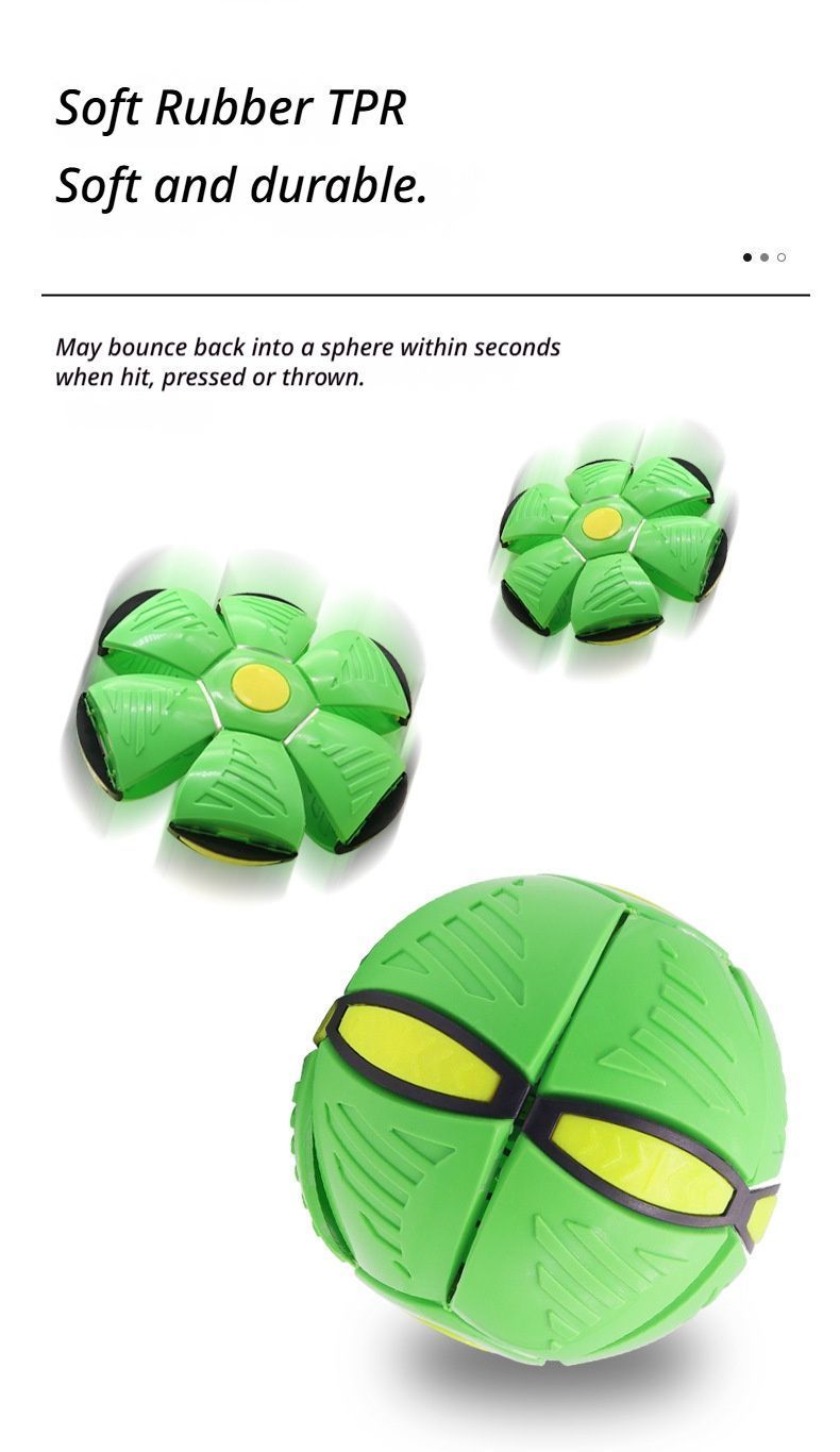 Frisbee Deformation Ball - Red + 3 Light Version×5