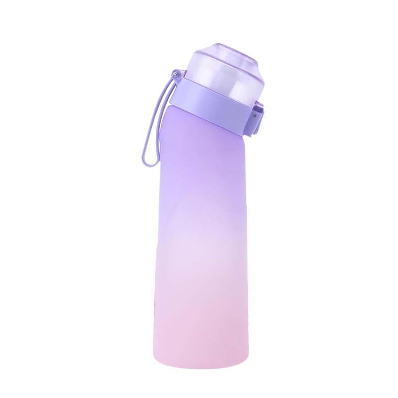 Gradient purple pink 0 Sugar 0 Calorie Scented Water Bottle