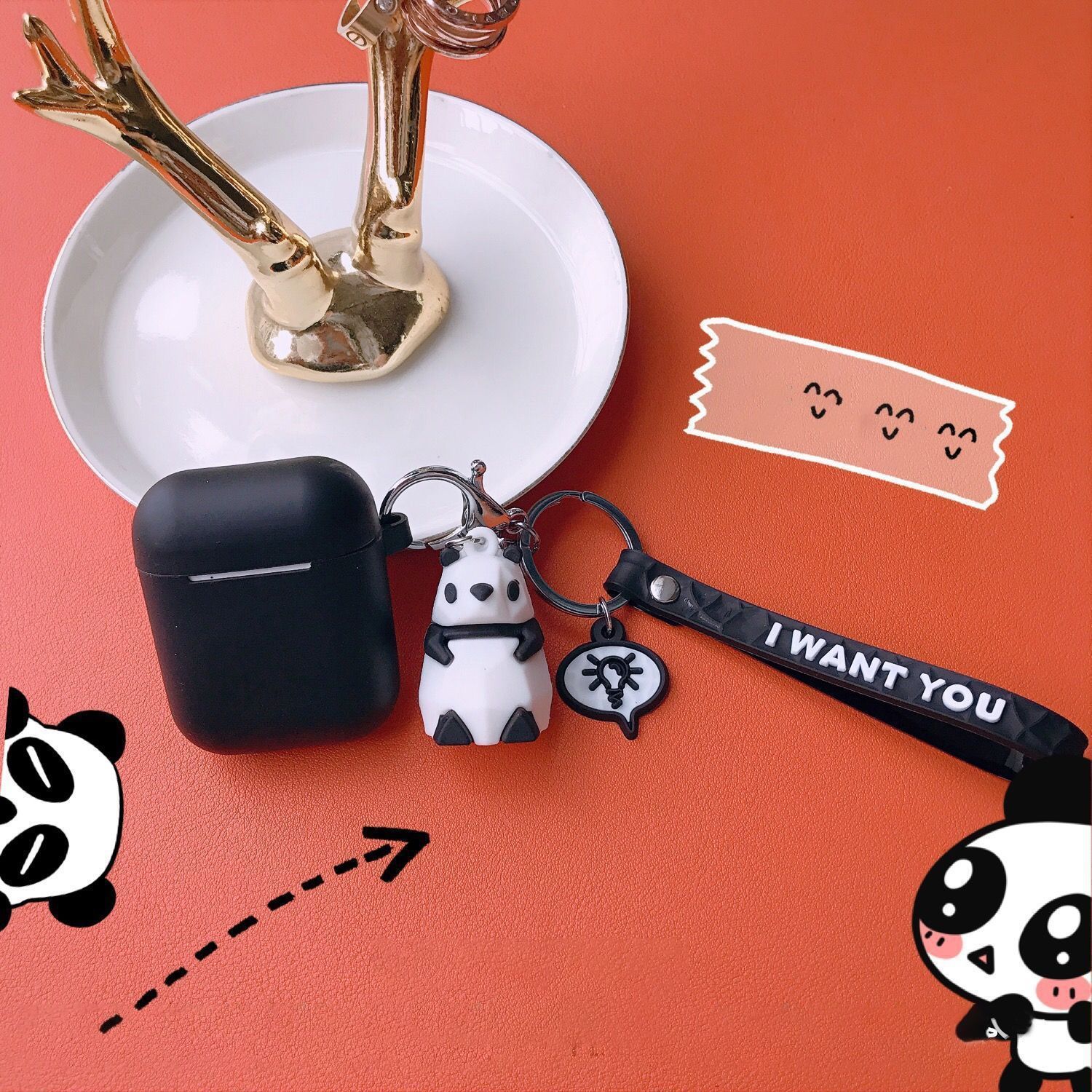 Grey set + Geometric Koala Apple AirPods 3