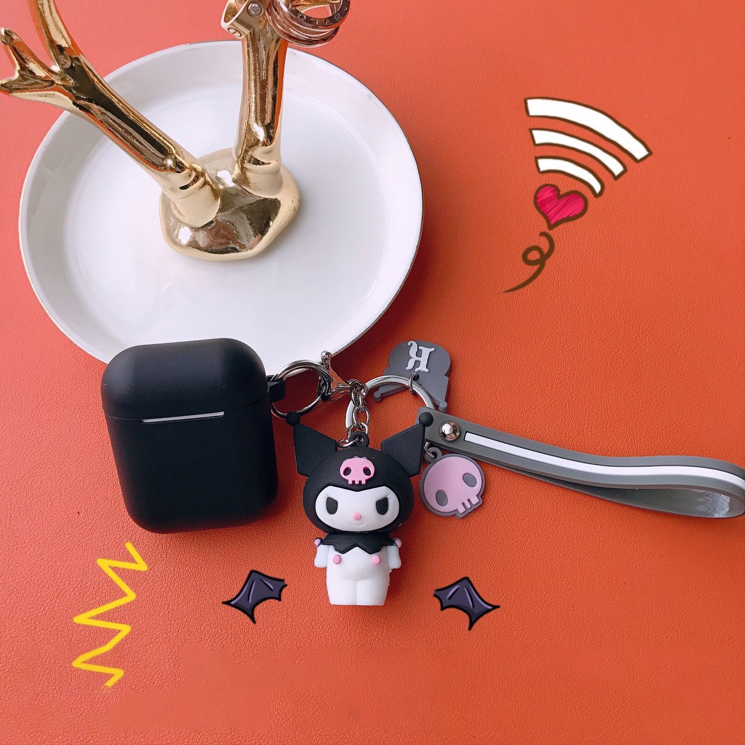 Grey set + Geometric Koala Apple AirPods 3