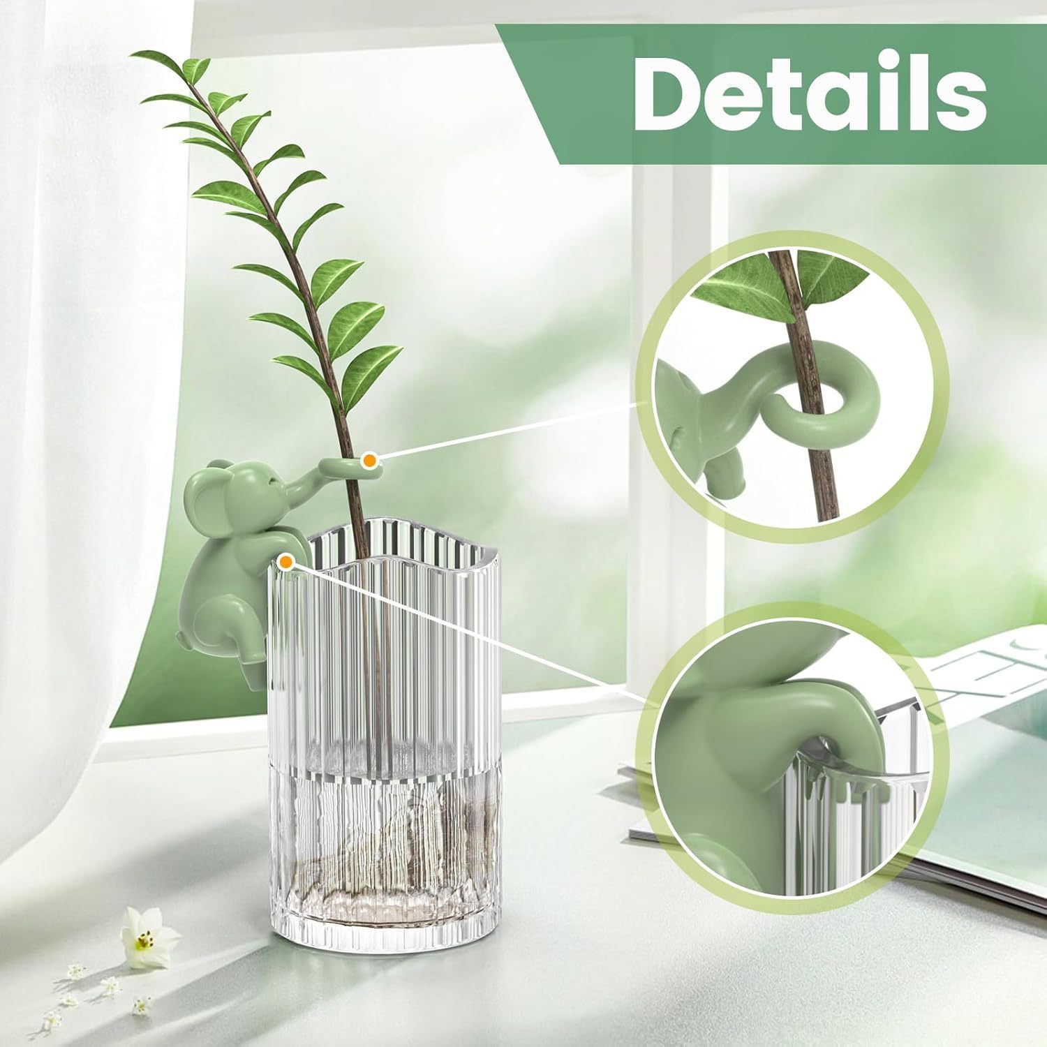 Hydroponic Plant Support Frame-Green