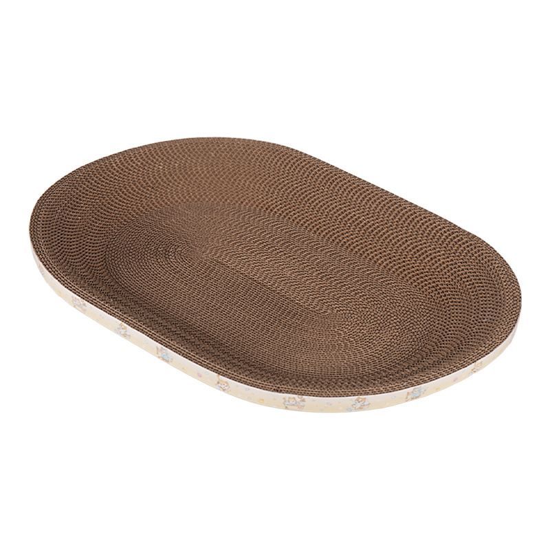 LargeCatScratcher,OvalShape,53x37cm-ThinStyle