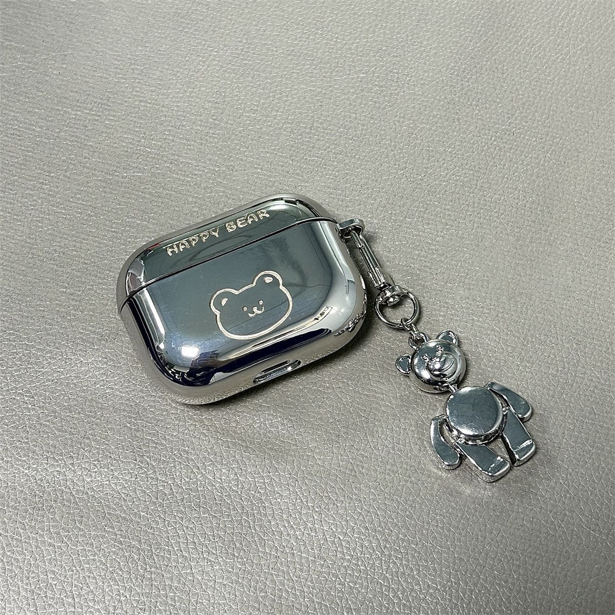 Laser Engraved Fortune + Matching Keychain + Necklace AirPods 3