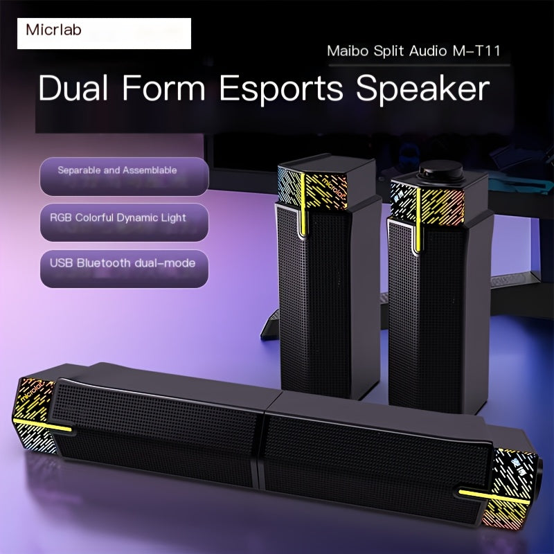 Microlab M-T11 Bluetooth wired speaker-Black