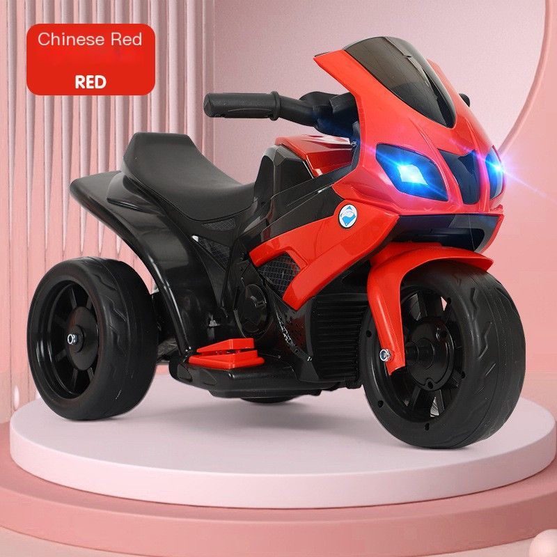 ChinaRedElectricMotorcycle