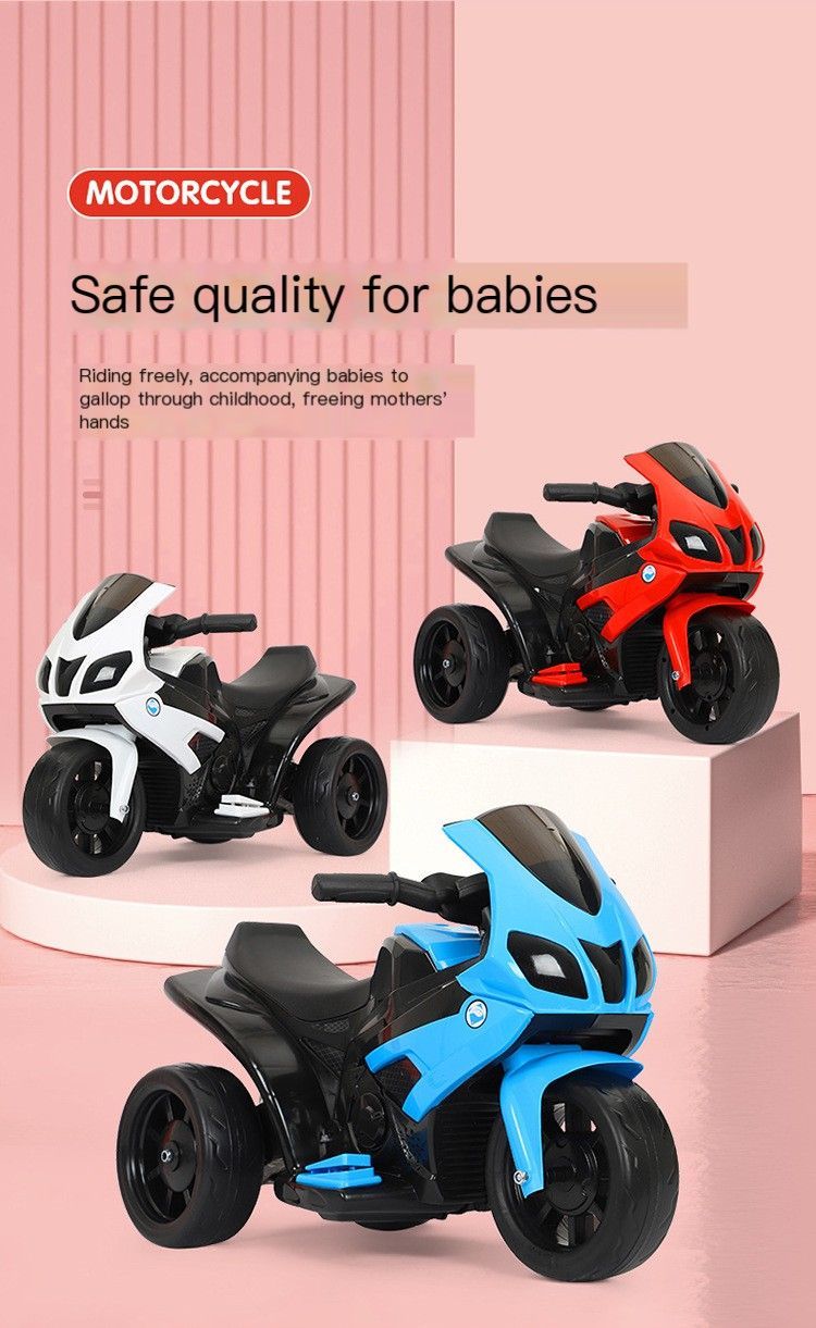 ChinaRedElectricMotorcycle