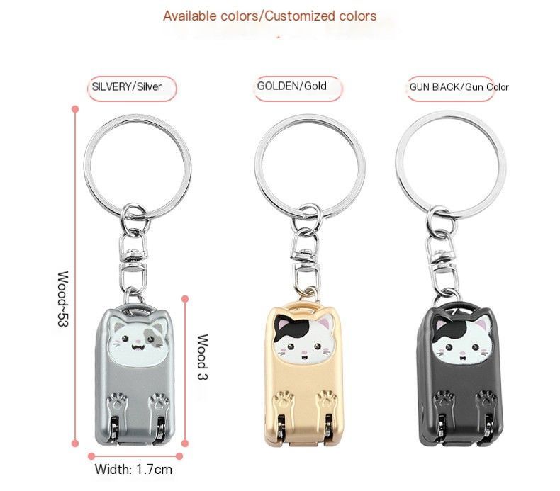 So he carried folding nail clippers-Titanium Gray Get Rich Quick