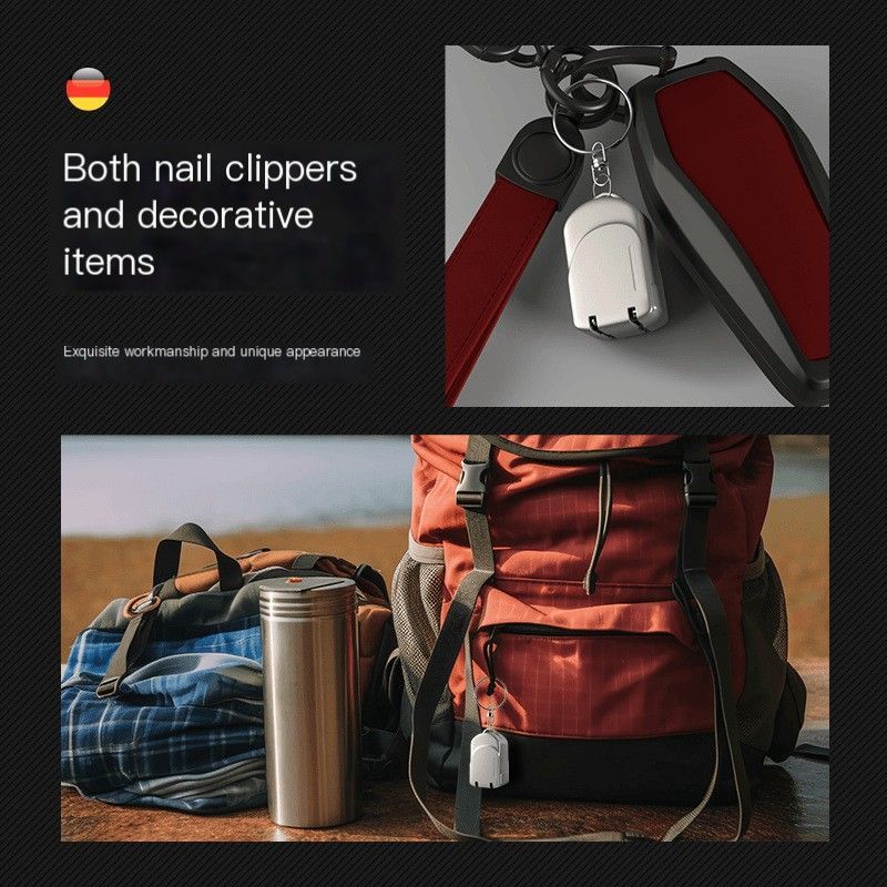 So he carried folding nail clippers-Titanium Gray Make Money