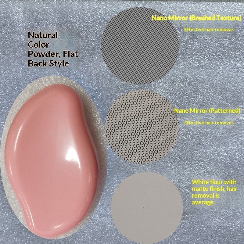 NaturalColor-RoseRed-BrushedNanoGlass GoldSurface