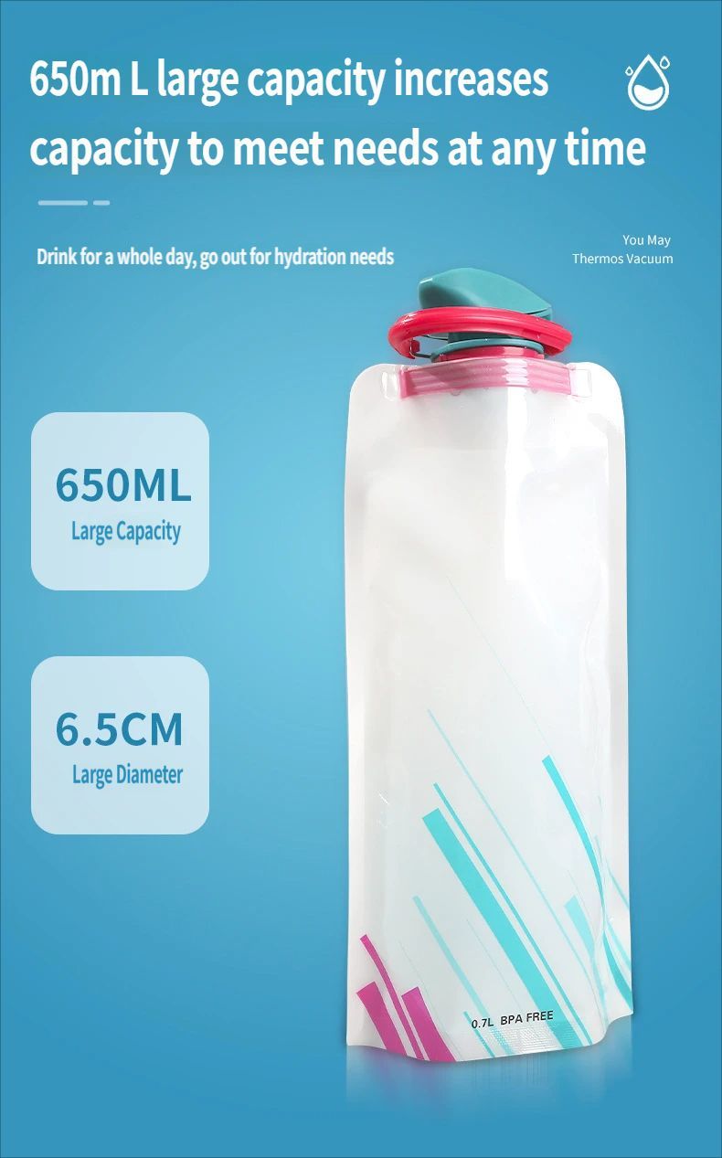 Portable Water Bottle - Black