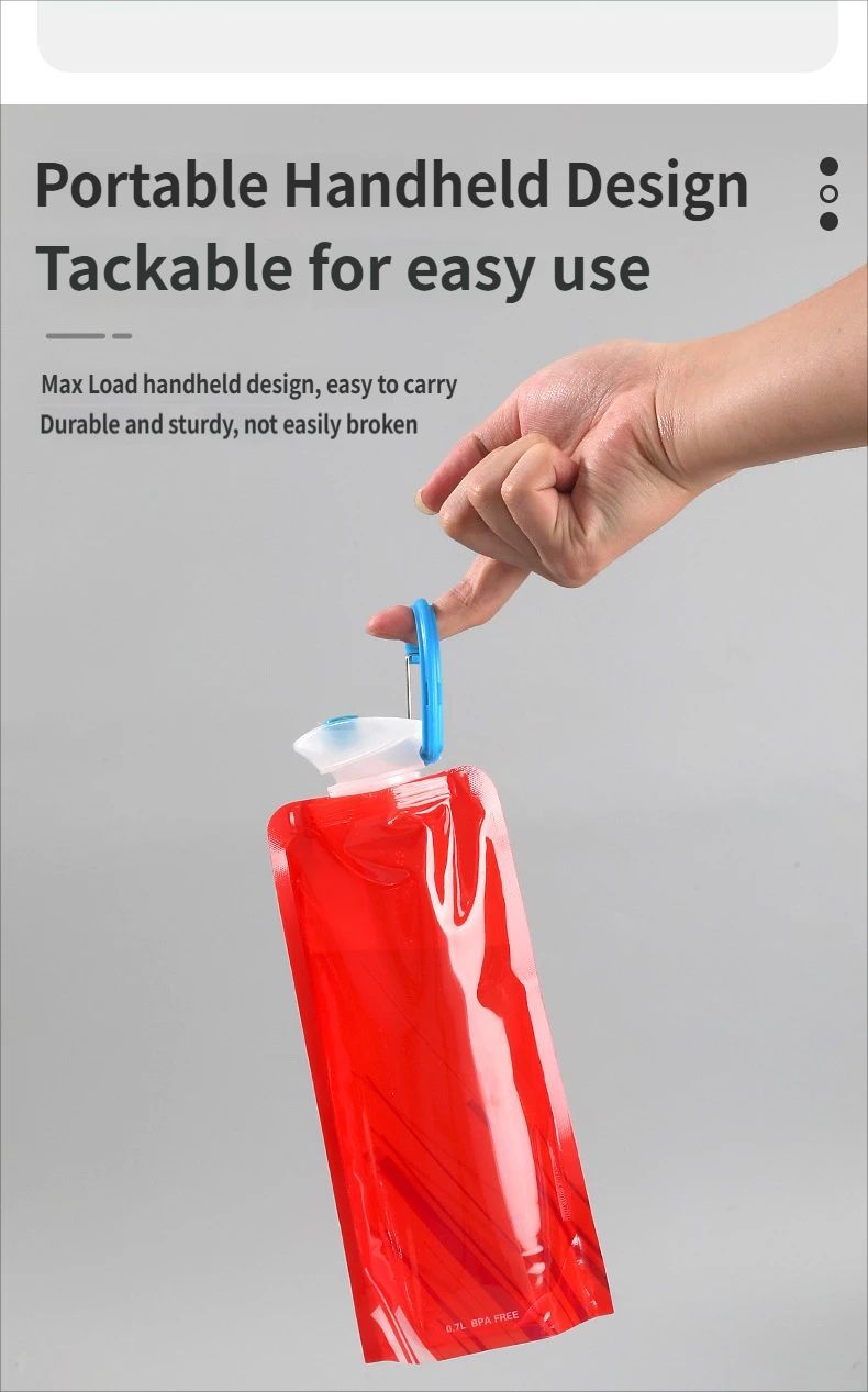 Portable Water Bottle - Blue