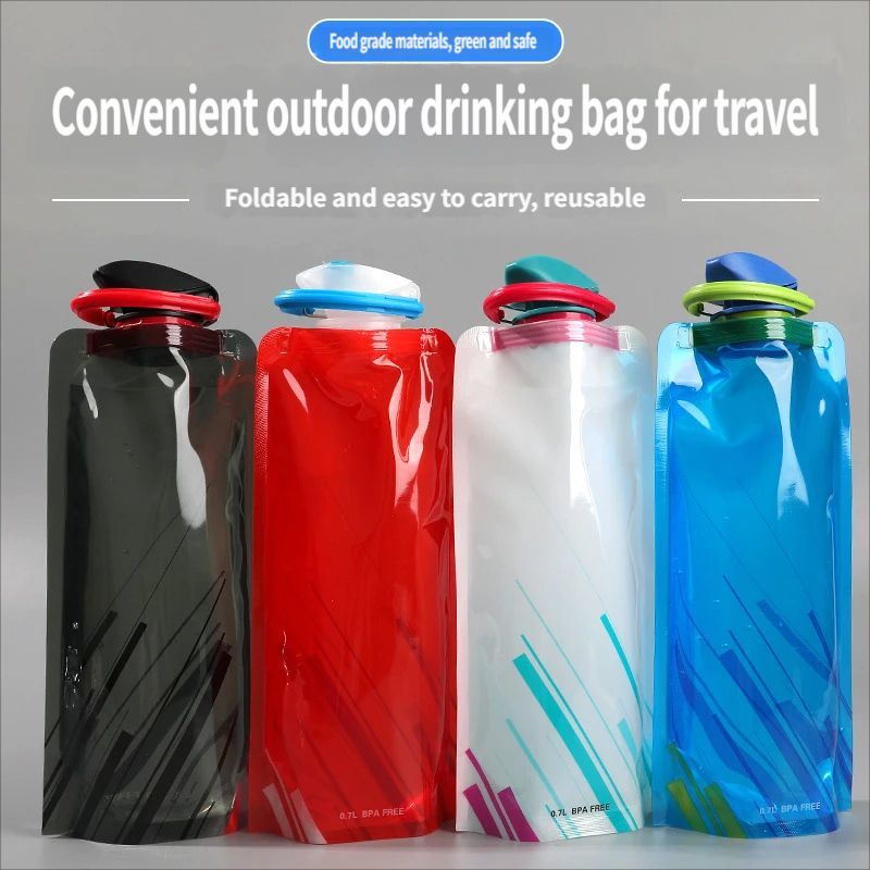 Portable Water Bottle - Red