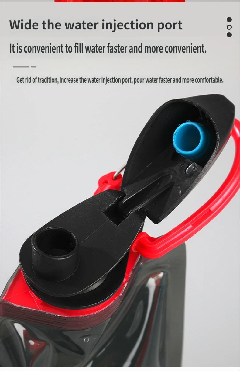 Portable Water Bottle - White