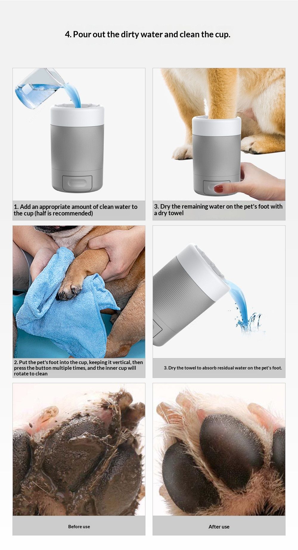 PetPawPrintCup-Gray