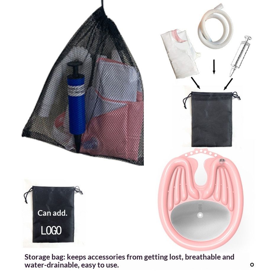HairWashingBasinPink+DrainageBag