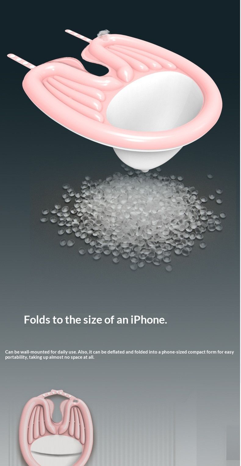 HairWashingBasinPink+DrainageBag