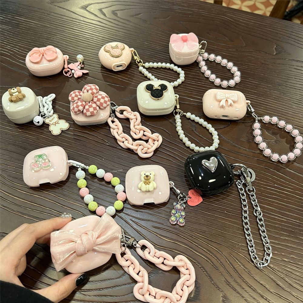 Pink Mini Pink Shell + Pearl Bracelet AirPods 3