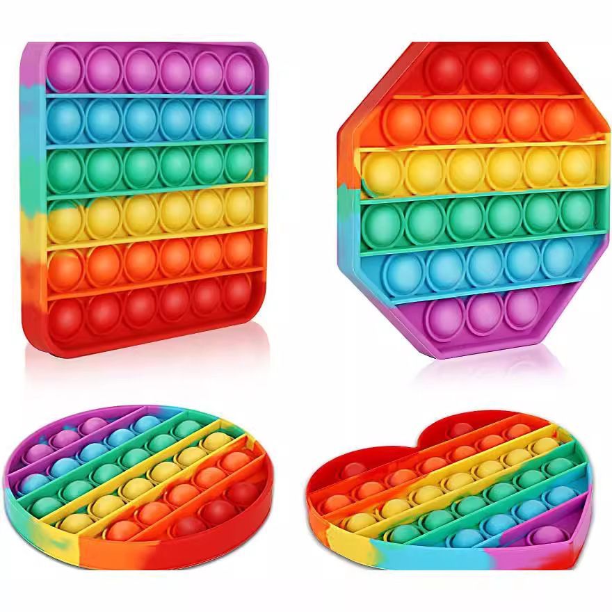 Puzzle Finger Bubble Fun Toy-Round