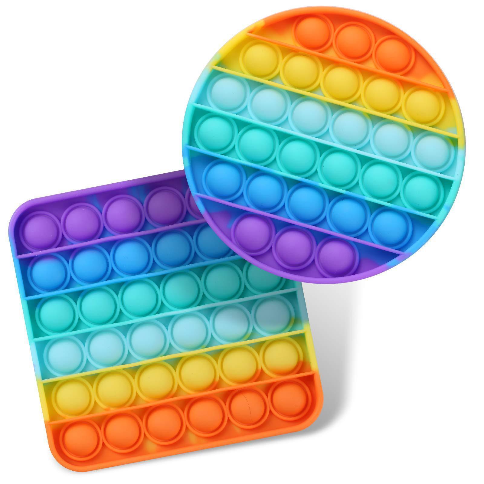 Puzzle Finger Bubble Fun Toy-Small square