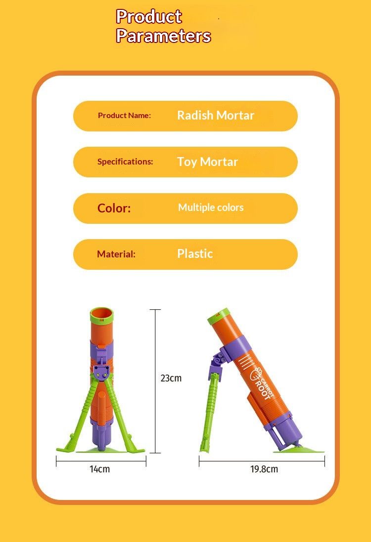 RadishMortarOrangeOPPBag