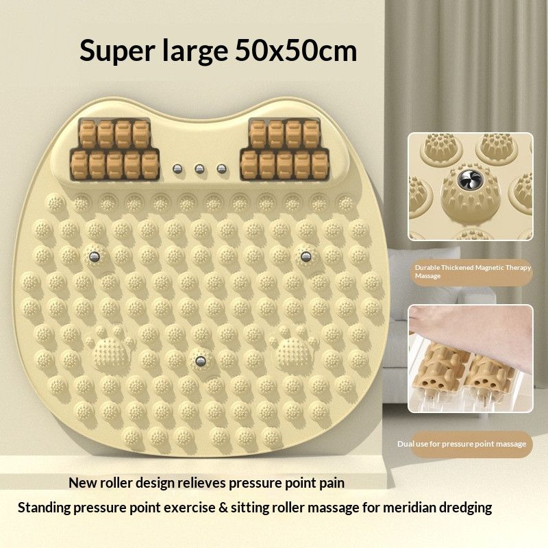 AcupressureMatwithRollers-Beige