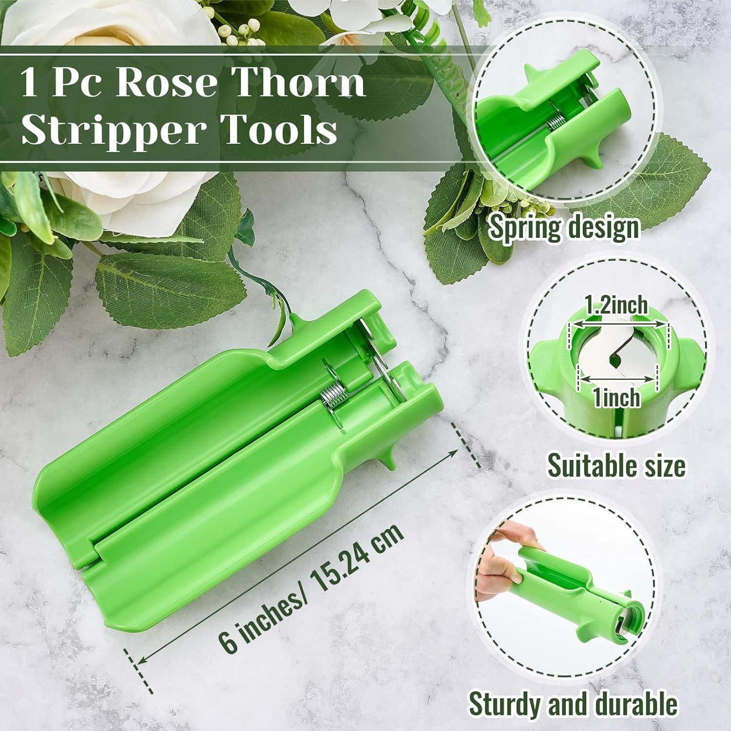 Rose thorn remover-Green