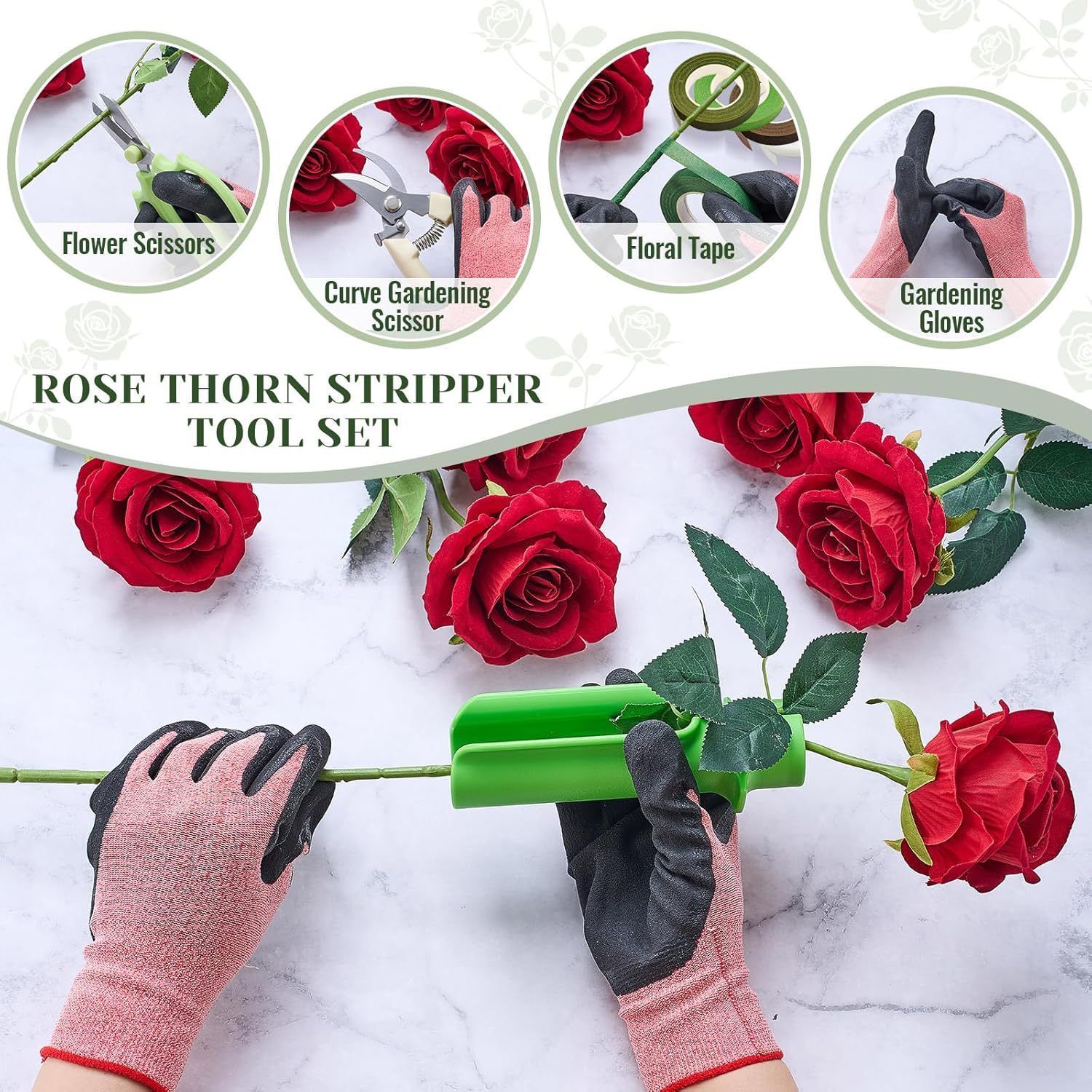 Rose thorn remover-Yellow