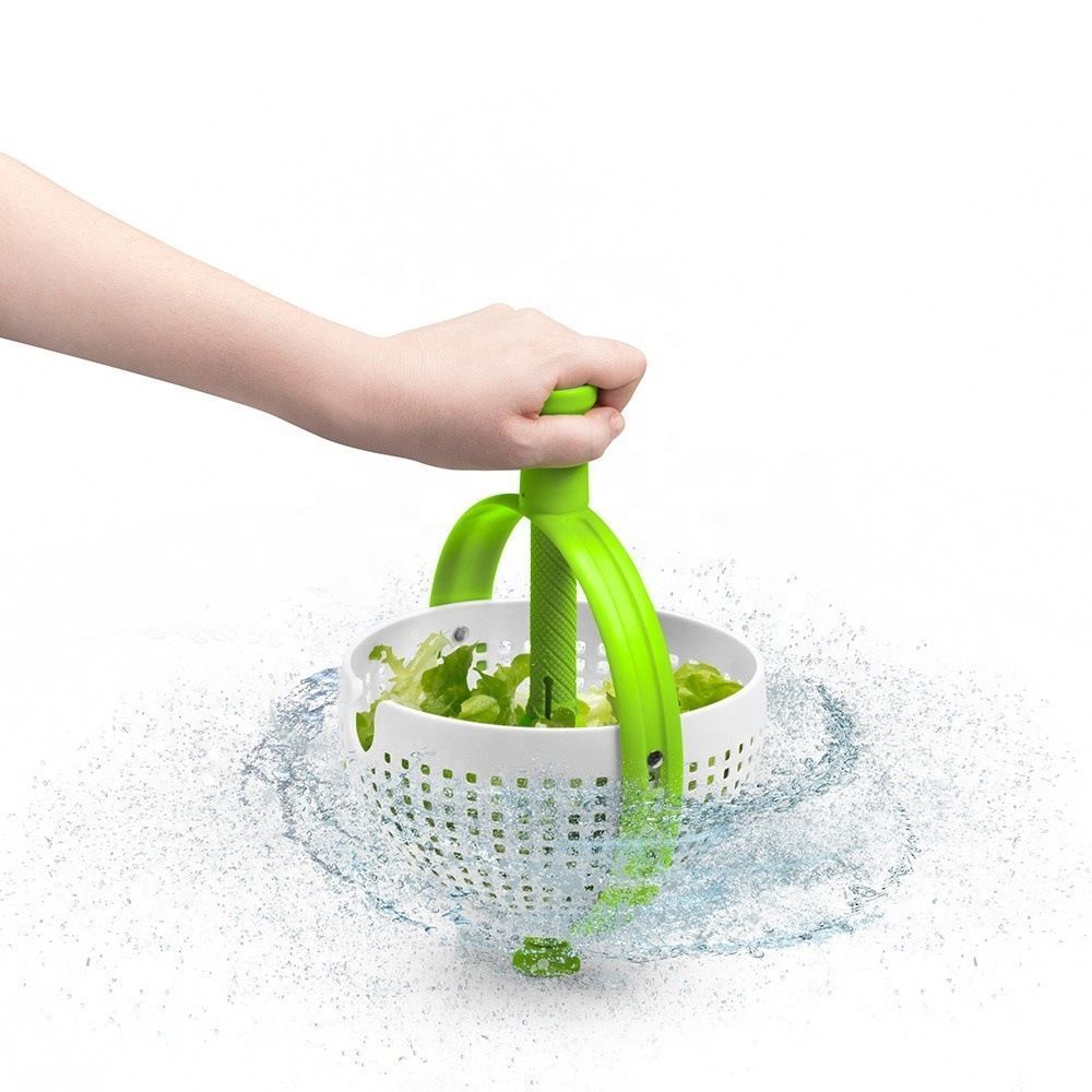 Rotating draining basket-Green