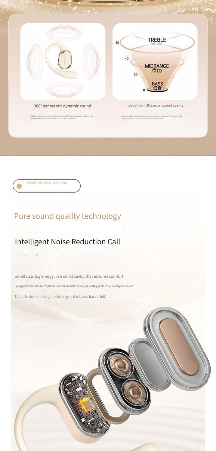 Colorful S16 Bluetooth headset-Beige