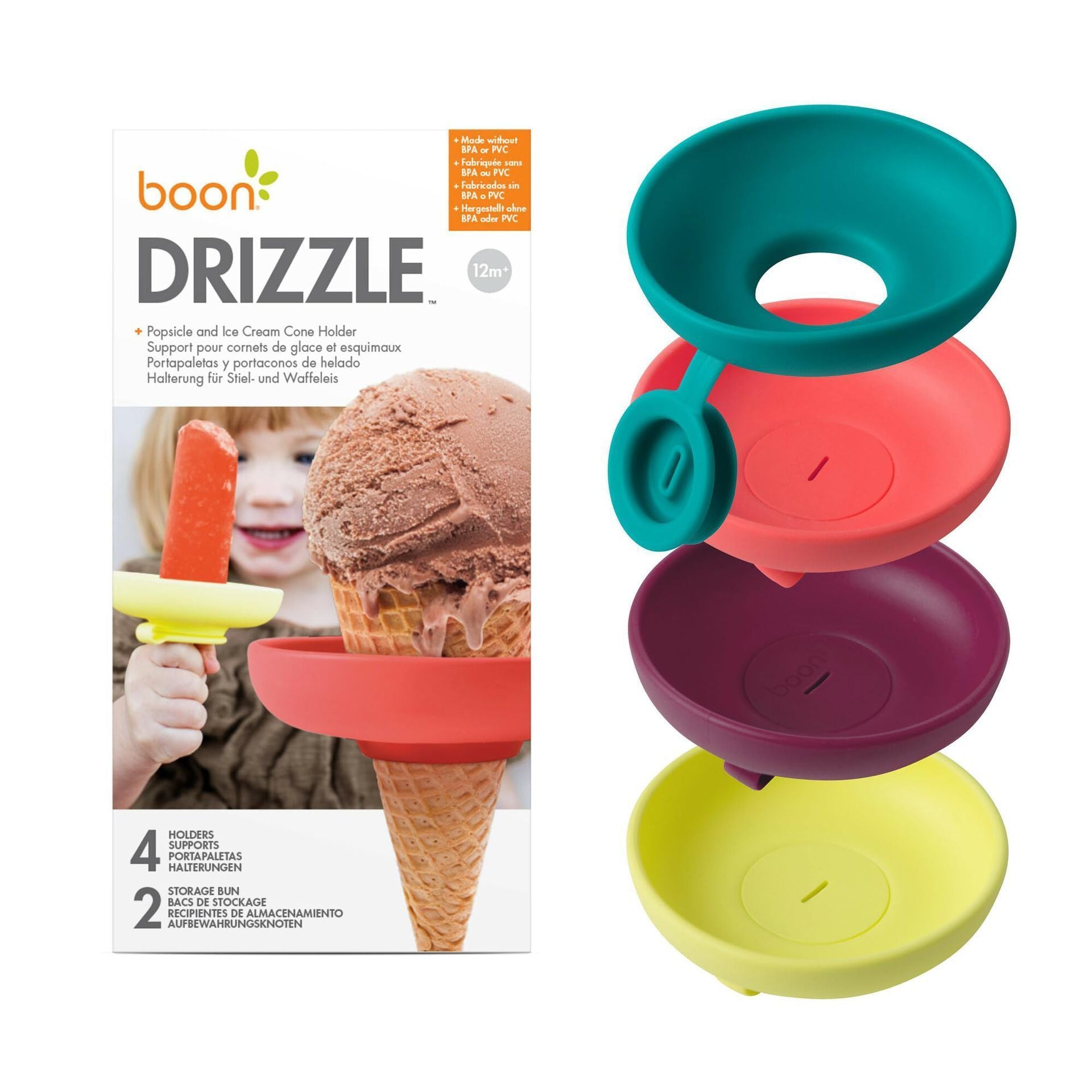 Silicone Popsicle stand-Purple