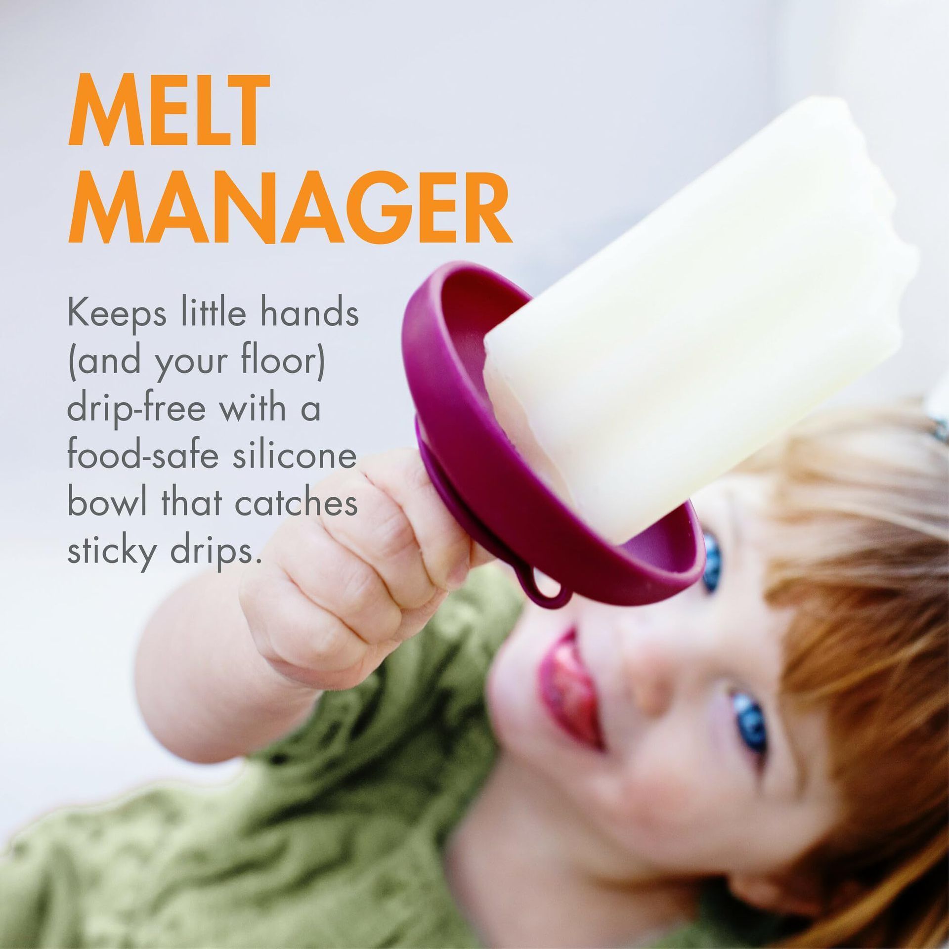 Silicone Popsicle stand-Purple