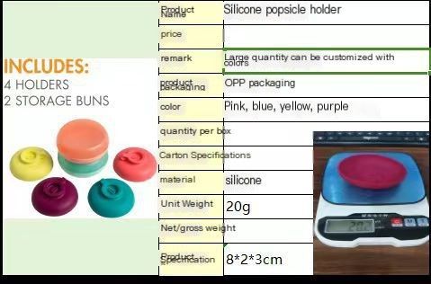 Silicone Popsicle stand-Purple