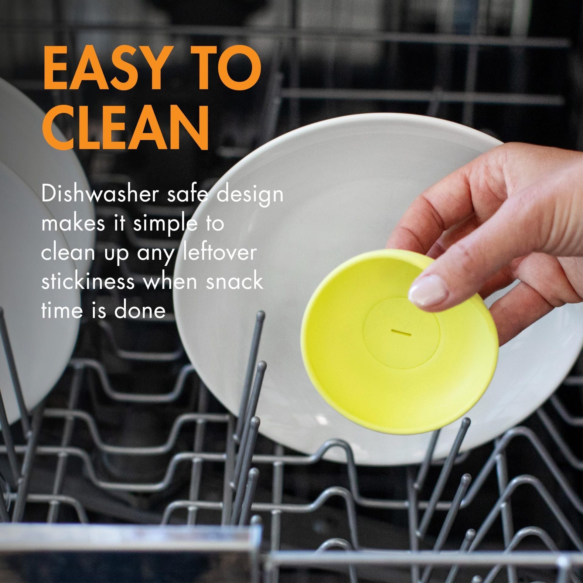 Silicone Popsicle stand-Yellow