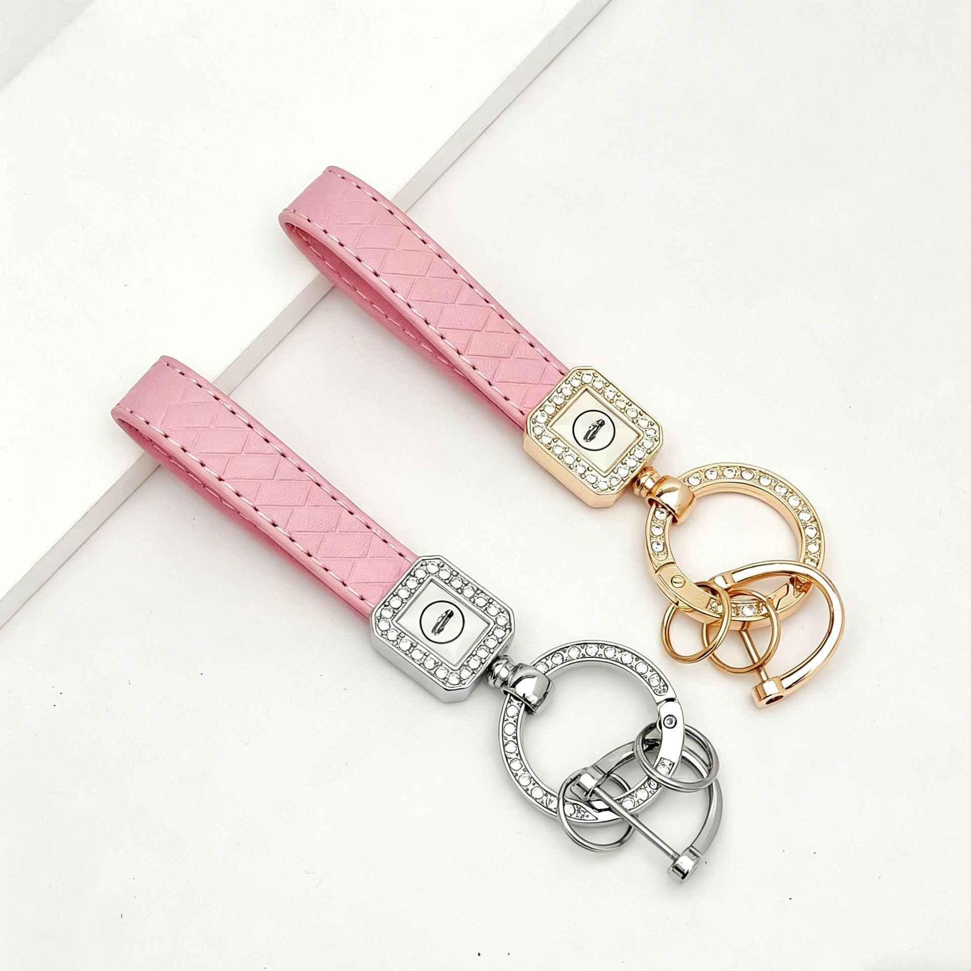 Silver Hardware Pink 25 Pack