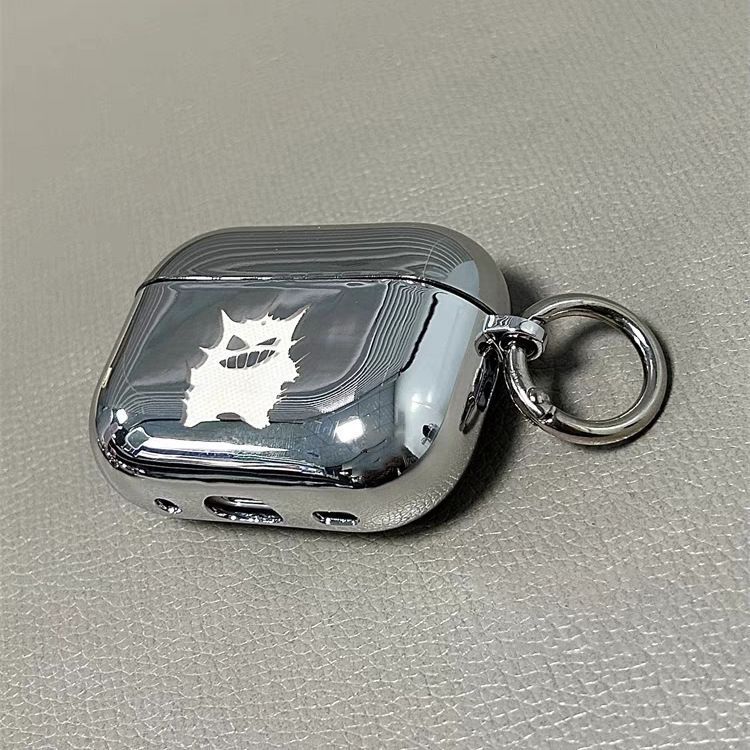 Single Shell Same Color Ring Bluetooth Headphone Case AirPods 1 2