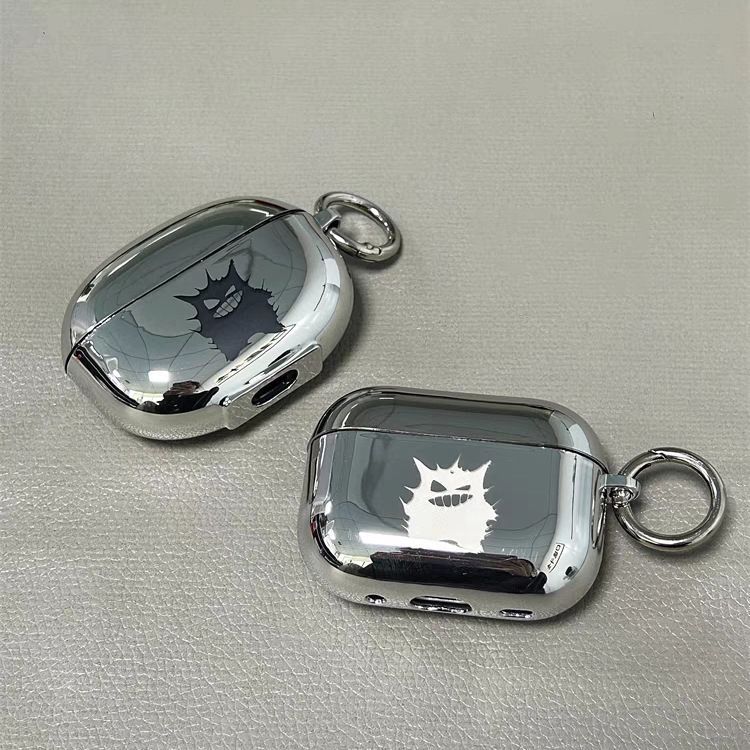 Single Shell Same Color Ring Bluetooth Headphone Case AirPods 1 2