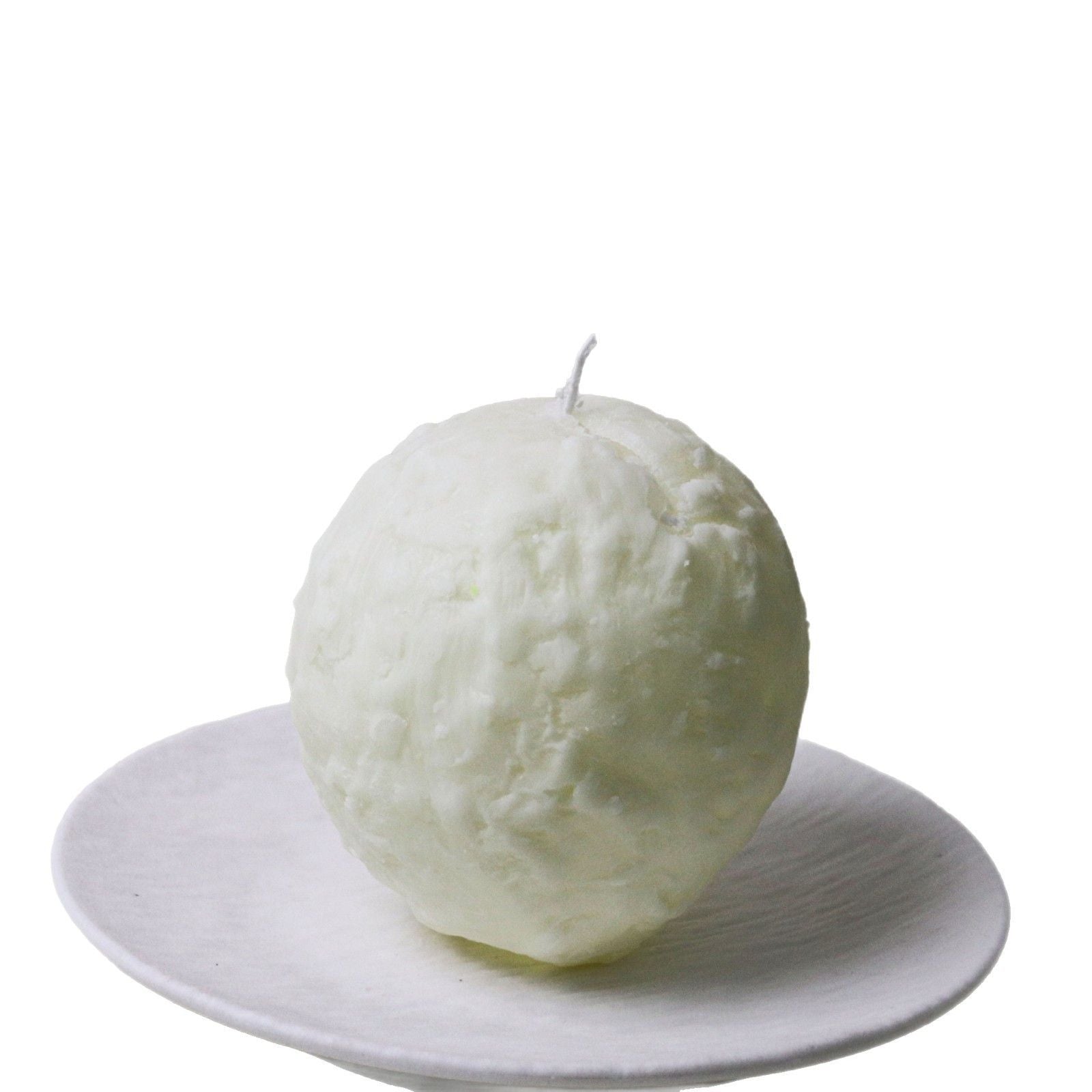 Spiral Scented Candle White