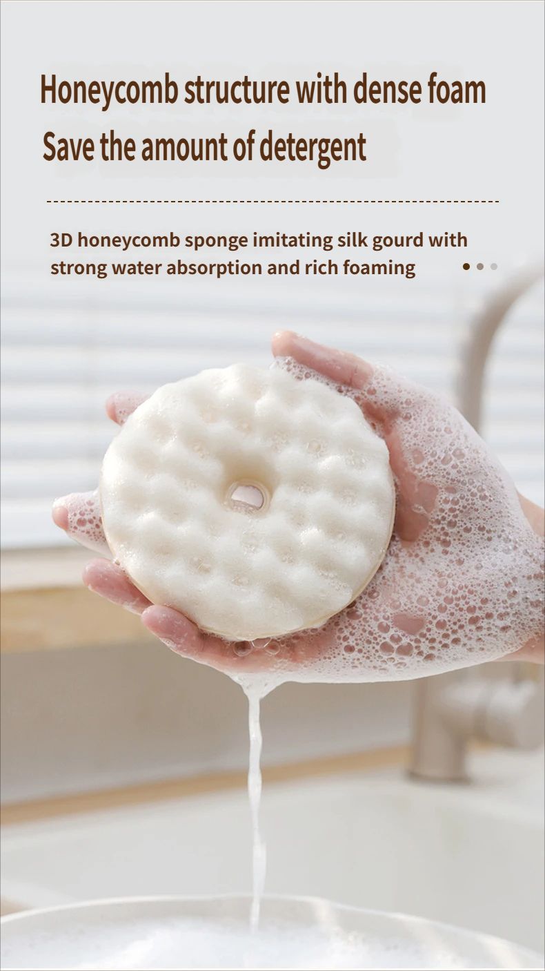 SpongeDishCloth-White