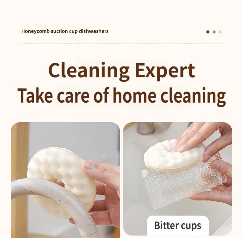 SpongeDishCloth-White