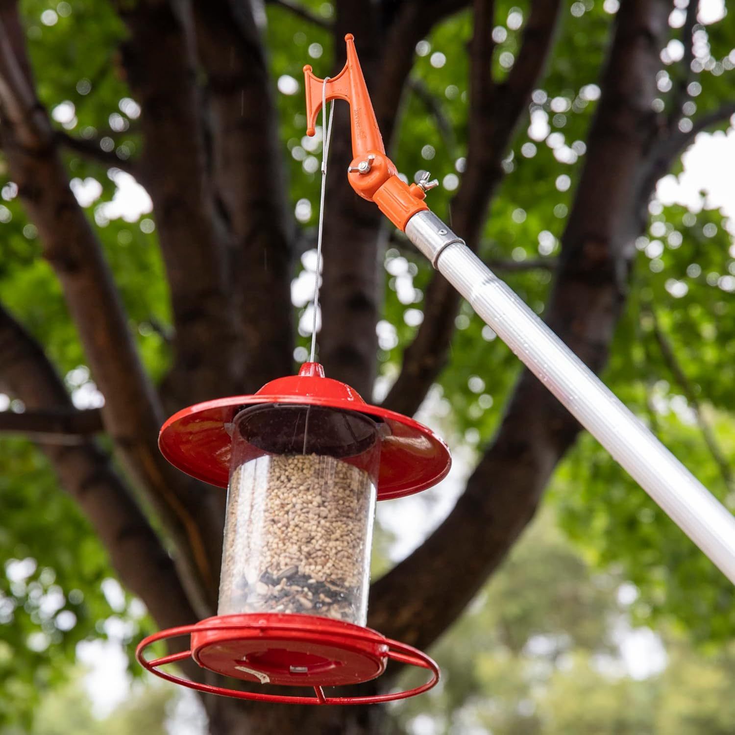 Tools for cleaning fallen leaves-Rod