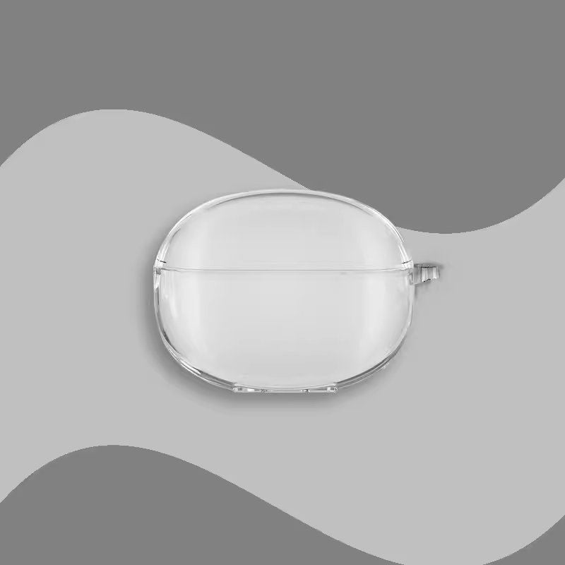 Transparent + Black Buckle Bluetooth Earphone Case Apple AirPods 4