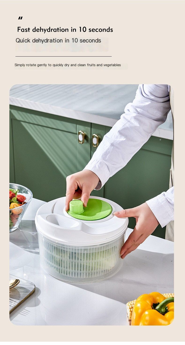 Vegetable washing basket-Green Basic Model