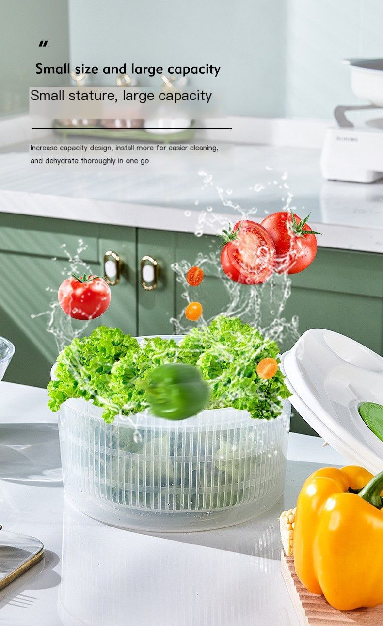 Vegetable washing basket-Green Basic Model