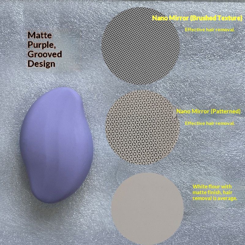 WhiteGrooved-NanoGlasswithBrushedFinish BlackSurface