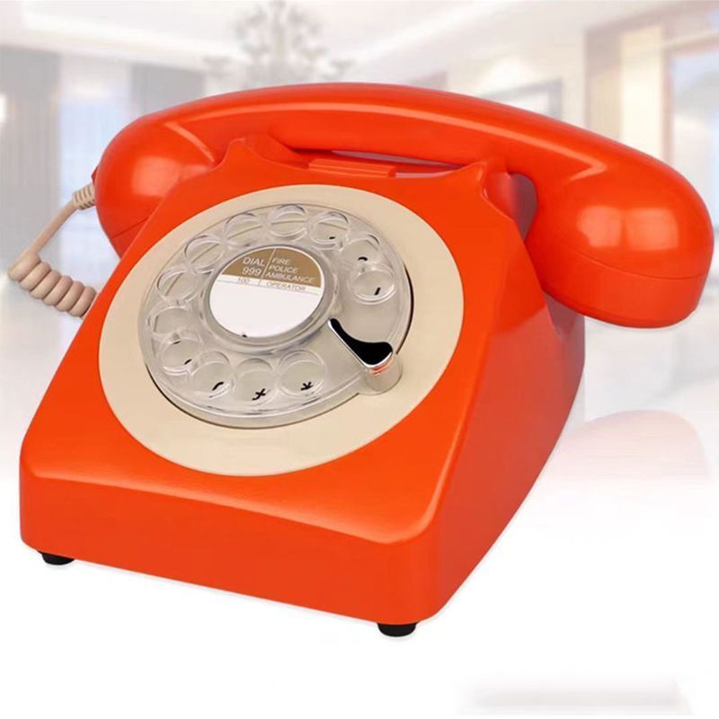 Wireless Bluetooth Desk Phone Style 2-gold