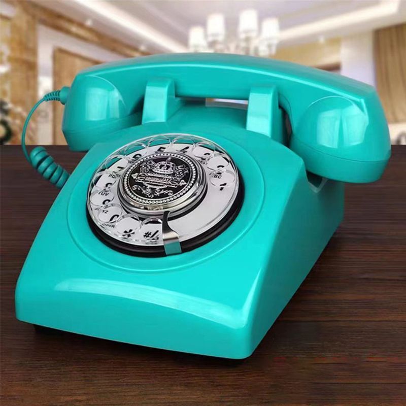 Wireless Bluetooth Desk Phone Style 2-orange