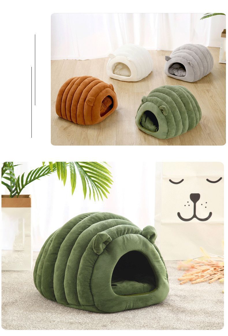 Cat Nest Green 50×40×38cm