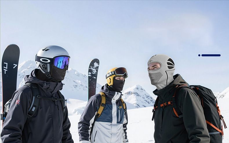Ski Balaclava Black & Blue