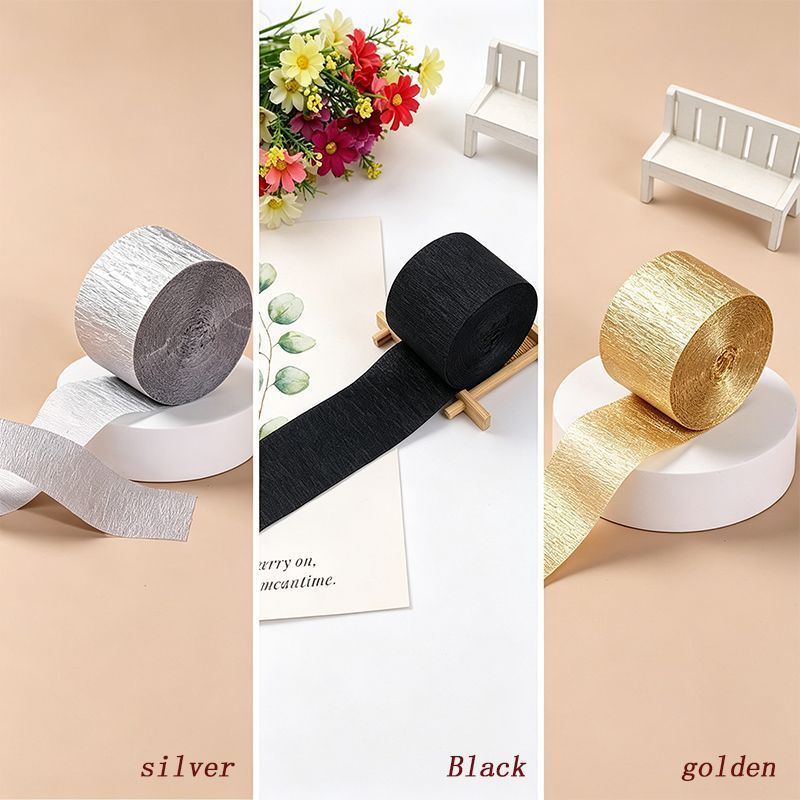 Colored Crepe Paper pink 20 Rolls